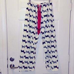KayAnna Flannel Dog Print Women Pajama 💯 Cotton Size S/P